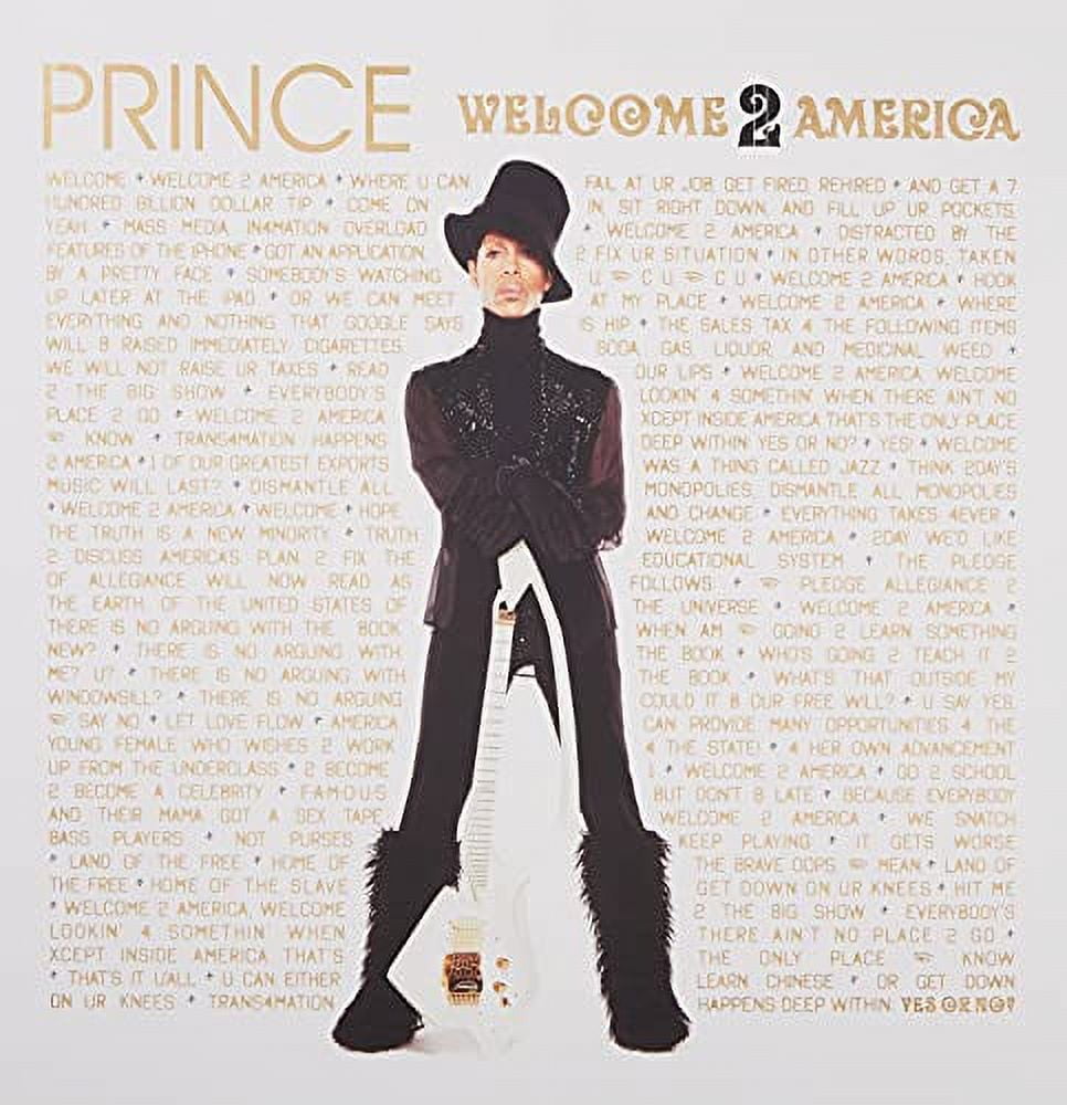 Prince - Welcome 2 America (Deluxe - 2 LP / 1 CD / 1 Blu-Ray) - Vinyl