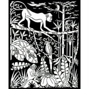 Color-In Velvet Poster 16"X20"-Jungle