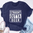 thumbnail image 2 of EcoLoom Straight Outta Beer Short Sleeve Unisex T Shirt, 2 of 6