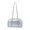 Silver, variant on Yihuala Practical PU Handbag Elegant Underarm Bags Shoulder Purse Suitable for Both Professional And Casual Occasion