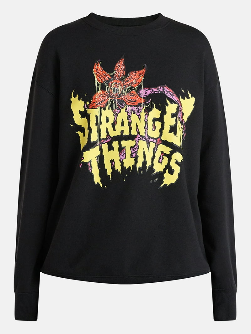 Netflix Stranger Things Oversized Fleece Sweatshirt from No