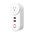 thumbnail image 2 of Enchufe De Alimentación Wifi Inteligente Enchufe eléctrico 16A WiFi Smart Socket para Google Home para Alexa (enchufe de EE. UU.), 2 of 9