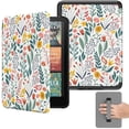 thumbnail image 1 of Funda MoKo para Kindle Paperwhite de 7 pulgadas, 12.ª generación, 2024, flores, 1 of 7