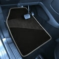 thumbnail image 4 of FH Group Color-Trimmed Liners Non-Slip Car Floor Mats with Rubber Heel Pad - Full Set, 4 of 7