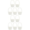 thumbnail image 4 of 10 pcs  Pastoral Style Plastic Rattan Baskets Small Flower Baskets Fruit Picking Baskets, 4 of 6