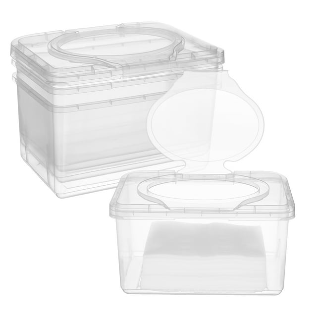 EeaseMX dispensadores portátiles de toallitas húmedas para bebés, contenedores de pañuelos húmedos y cajas de almacenamiento de toallitas húmedas.