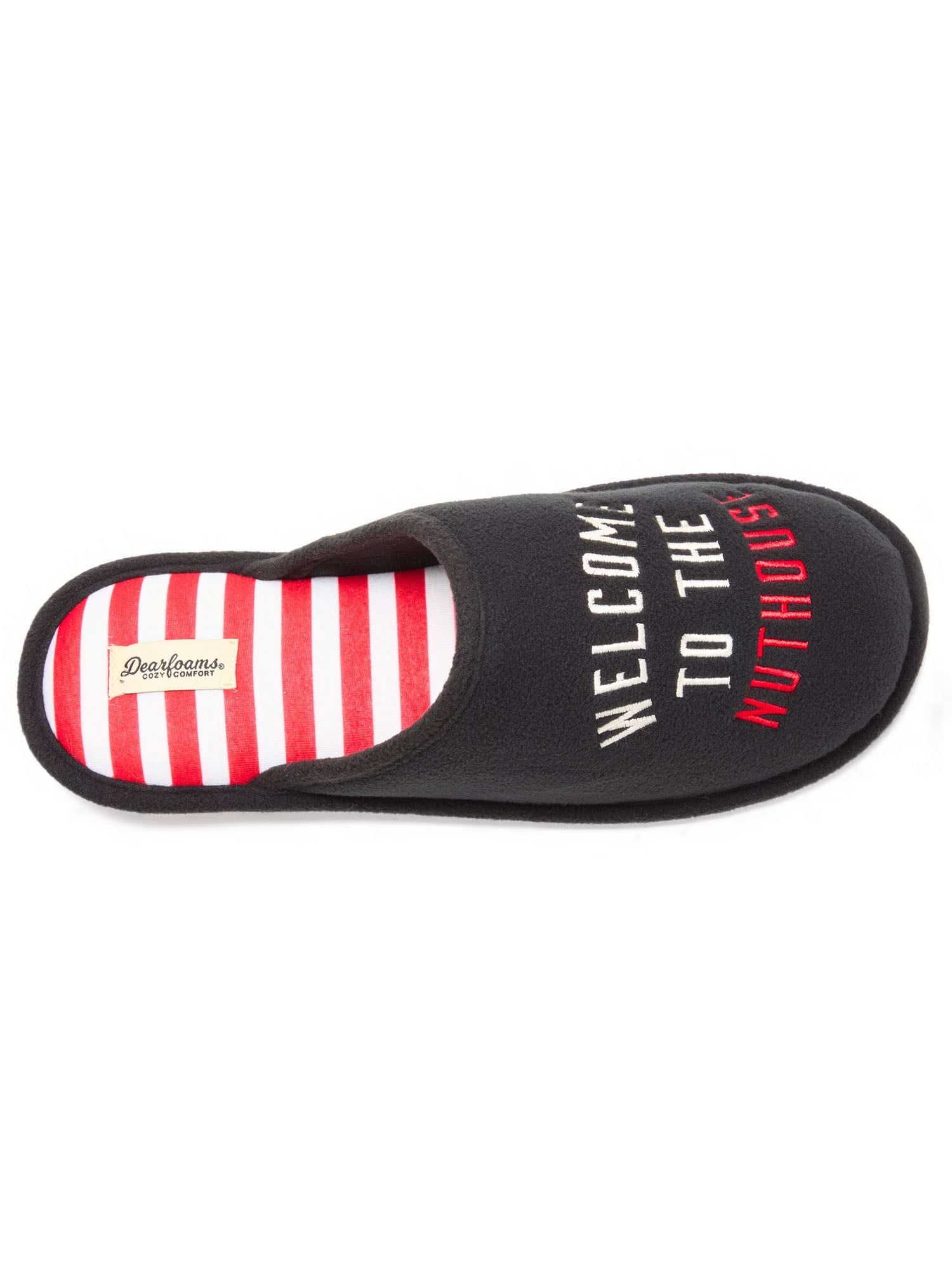 Dearfoams Cozy Comfort Men's Nut House Novelty Slippers