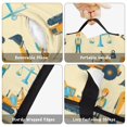 thumbnail image 6 of Excavator and Construction Worker Teens Toddler Nap Mat with Pillow, Sleeping Mat Bag for Preschool Daycare 51"x22", 6 of 6