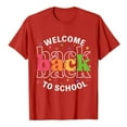 thumbnail image 4 of LUOGENLI T-shirts pour Femme pour Femmes T-shirts pour Dames à la Mode Rentrée des Classes Imprimé Manches Courtes Col Rond T-Shirt 4TG T-shirts pour Femmes T-shirts Graphiques Vêtements d'Été Rouge TG, 4 of 4