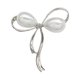 thumbnail image 5 of Minnieouse Broche de perlas Estilo simple Esmalte Pins Suéter Clips Vestido Clip Día de San Valentín Regalos para mujeres Adolescentes Niñas Plata 5Conjunto, 5 of 6