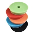 thumbnail image 4 of 5pcs 6 inch Flat Sponge Buff Buffing Pad Waxing Polishing Pad Kit Car Polisher, 4 of 7