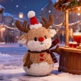 thumbnail image 3 of Snowman Sleeping Doll Adorable Girl Figure Exquisite Birthday For Children With Toy Companions, 3 of 7