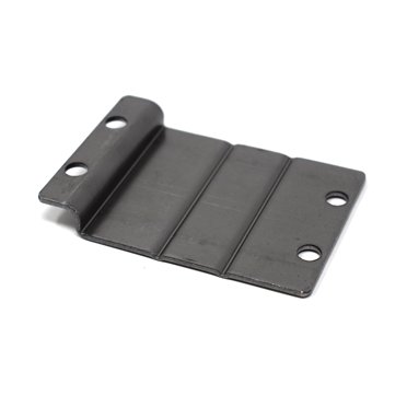 100-Pack Slatwall Backplates – Silver Mounting Plates For Hooks (Palay Display SPB4S)