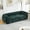 Green, variant on YWEN 86.5" Chenille Cloud Couch, 3-Seater Modern Quilted Sofa with Deep Seat & Rounded Armrests, All-Foam No Assembly Living Room Furniture for Bedroom Apartment