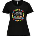thumbnail image 3 of Inktastic I Love My Cousin Autism Awareness Women's Plus Size T-Shirt, 3 of 5