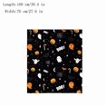 thumbnail image 3 of Halloween Thanksgiving Throw Blanket 39x27in Orange Flannel Couch Cover, Soft Plush Fleece Blanket for Sofa Bed Office, Warm Fall Halloween Decorations Gift by OVFUIZ, 3 of 7