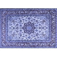 thumbnail image 1 of Ahgly Company Machine Washable Indoor Rectangle Persian Blue Traditional Area Rugs, 8' x 10', 1 of 4