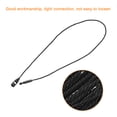thumbnail image 4 of Uxcell Cotton Hang Tag String Snap Lock Price Tag Fastener Ties 100 Pcs White 7.8 in, 4 of 5