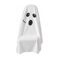 thumbnail image 3 of Halloween Ghost Chair Covers, 47 x 79 Inches Spooky Face Sign for Halloween Party Home Dining Room Office Decor, 3 of 5