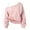 Pink, variant on newwalpole Girls Cropped Sweatshirt Off Shoulder Long Sleeve Casual Crop Top | Cute Loose Fit Pullover Solid Color Y2K Trendy Shirt for Daily School Wear(Beige,15-16 Years)