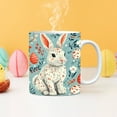 thumbnail image 4 of Vwrxbz Easter Ceramic Coffee Mug - Rabbit Design, 350ml Ceramic Cup for Home Applicable, Easter Gift, 4 of 9