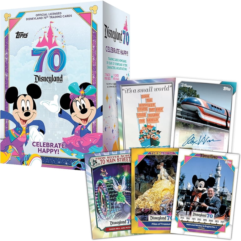 TOPPS DISNEYLAND 70TH ANNIVERSARY VALUE BOX - Walmart.com
