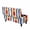 American Flag, variant on TSOVTHRID Cherry Blossom Watercolor Pattern Rectangle Ottoman Slipcover, Stretch Ottoman Covers for Folding Storage Stool Soft Foot Stool Cover with Elastic Bottom for Home Decor, S