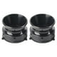 thumbnail image 1 of M Buder Par de Adaptadores de Cubo NAB de Aleación de Aluminio Pulido 10 Pulgadas (25.4 cm) para Studer ReVox Akai Teac - Negro, 1 of 4