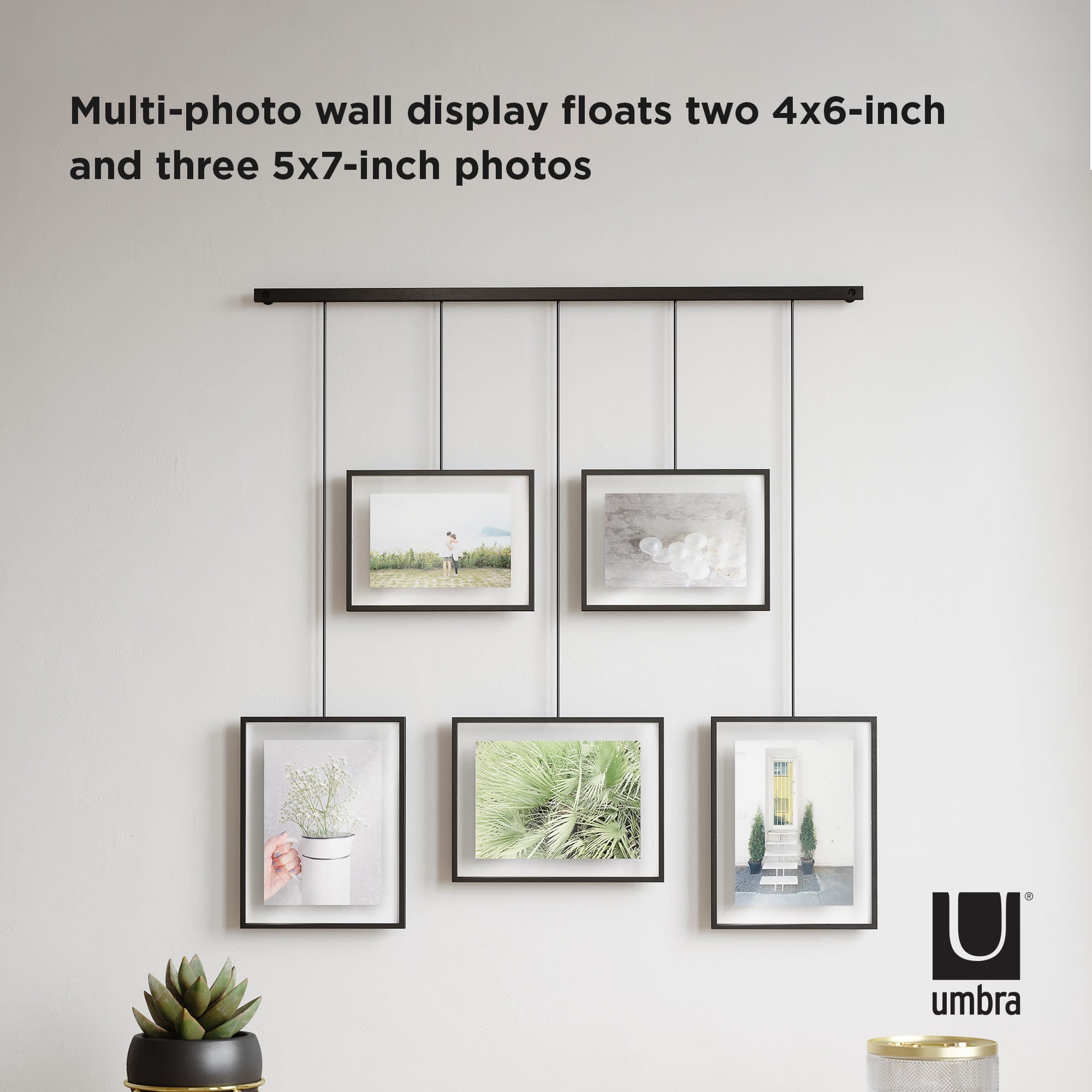 Umbra Exhibit Gallery Wall Picture Frame, Set of 5
