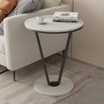 thumbnail image 5 of Light Luxury Coffee Table Small Apartment Corner Several Home Living Room Sofa Side Table Shelf Balcony Study Coffee Table, 5 of 7