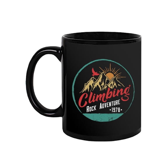 Climbing Rock Adventure Mug  -Image by Shutterstock,