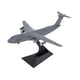 thumbnail image 3 of Modelo de avión de de metal a escala 1:400, colección de simulación con base, juguete de avión simulado para mueble de TV, sala de estar y, 3 of 9