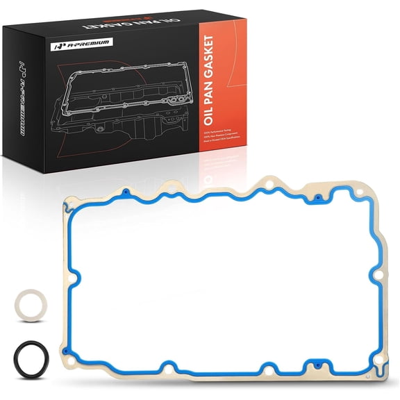A-Premium Lower V6 4.0L Engine Oil Pan Gasket Set, Compatible with Ford Explorer 1997-2010, Mustang 2005-2010, Explorer Sport Trac, Ranger & Land Rover LR3 & Mazda B4000 & Mercury Mountaineer