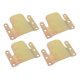 thumbnail image 5 of 4 conectores para sofá seccional, conectores para muebles, herrajes de repuesto de alta durabilidad. Oro, 5 of 9