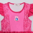 thumbnail image 4 of Princess Peach Dress for Girls Super Bros Costume Luigi Sundress, 4 of 6
