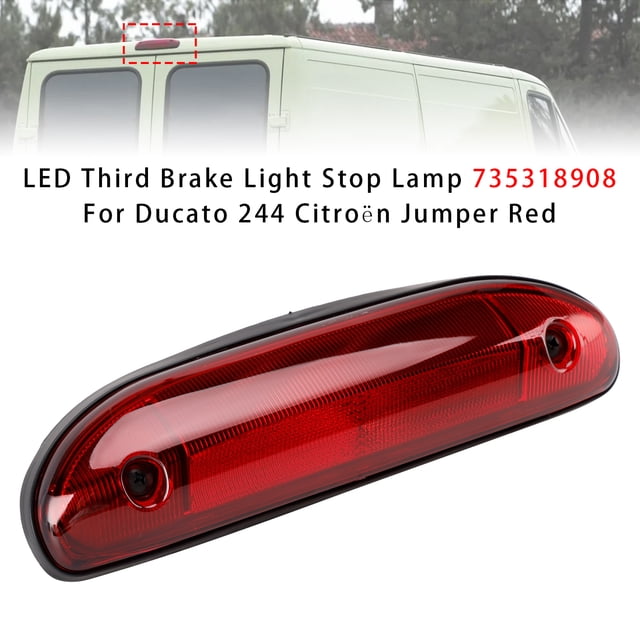 LED Third Brake Light Stop Lamp 735318908 For Ducato 244 Citroën Jumper Red