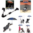 thumbnail image 3 of Soporte universal plegable para barra de paraguas de bicicleta - Soporte de paraguas para silla de ruedas Conector de manija de abrazadera Soporte de paraguas ajustable para silla de paseo, 3 of 5