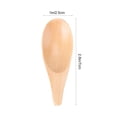 thumbnail image 2 of CATIEBYE 3Pcs Small Spoons Miniature Wooden Scoops For Tea Coffee Sugar Suitable For Household Users In Khaki 7X1In, 2 of 8