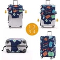 thumbnail image 3 of Luggage Cover Washable Suitcase Cover Anti-scratch Suitcase Protector Fits 18-32 Inch Luggagel, 3 of 5