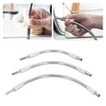thumbnail image 4 of Drill Shafts, 3Pcs 1/4in Universal Connector Flexible Shaft Extension Various Sizes  For Repair, 4 of 8