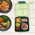 thumbnail image 3 of Lonchera para niño tipo omiebox incluye tarro y cubiertos, bento box c 4 compartimentos modulables de gran capacidad, lunch box con sellado hermético anti-fugas, caja de almuerzo BPA Free, 3 of 9