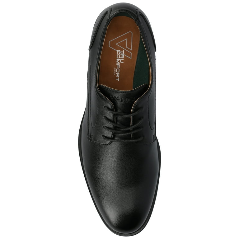 Vance Co. Footwear Men’s Barclay Oxford Dress Shoes- Size 12 Vance Mens Barclay Comfort Plain Toe Flexible Oxford Dress  main image 4