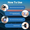 thumbnail image 6 of Car Air Freshener Vent Clips, 3 Vent Clips &12 Refills, Automotive Air Fresheners for Odor Eliminator-New Car, Lavender, Sea Breeze Scent, 6 of 8