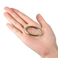 thumbnail image 3 of Uxcell 1.85 Inch Spring Oval Ring Round Snap Clip Trigger for Bag Purse Keychain, 4Pack Bronze, 3 of 6