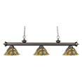 thumbnail image 2 of Z-Lite Riviera 3 Light Billiard Light in Bronze, 2 of 2