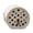 Round, variant on WINDLAND Weatherproof Concrete Bees Hotel Unique Bees House Habitat Shelter for Beekeepers