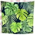 thumbnail image 4 of Abbracc Tropical Plants Printed Tablecloth Floral Pattern Tablecloth Square 3 Square-3, 4 of 9