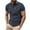 Gray, variant on cfhntfmh Men's Muscle Slim Henley Shirts Collared V Neck Button T-Shirt Gym Workout Athletic Shirt Tees with Pocket
