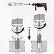 thumbnail image 5 of Kenally 4 unids/set HSS extractor de tornillos dañados de doble cara removedor de brocas para carpintería herramienta de perno fácil de quitar Artesanía en caja Kenally GJ3392-02B, 5 of 5