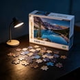 thumbnail image 4 of Weloille 1000 Piece Jigsaw Puzzle, Thickened Cardboard Precision Cut Pieces, Vivid Printing Colorfast Pattern Toy, Intellectual Stress Relief Puzzle for Adult Home Leisure Activity, 4 of 5